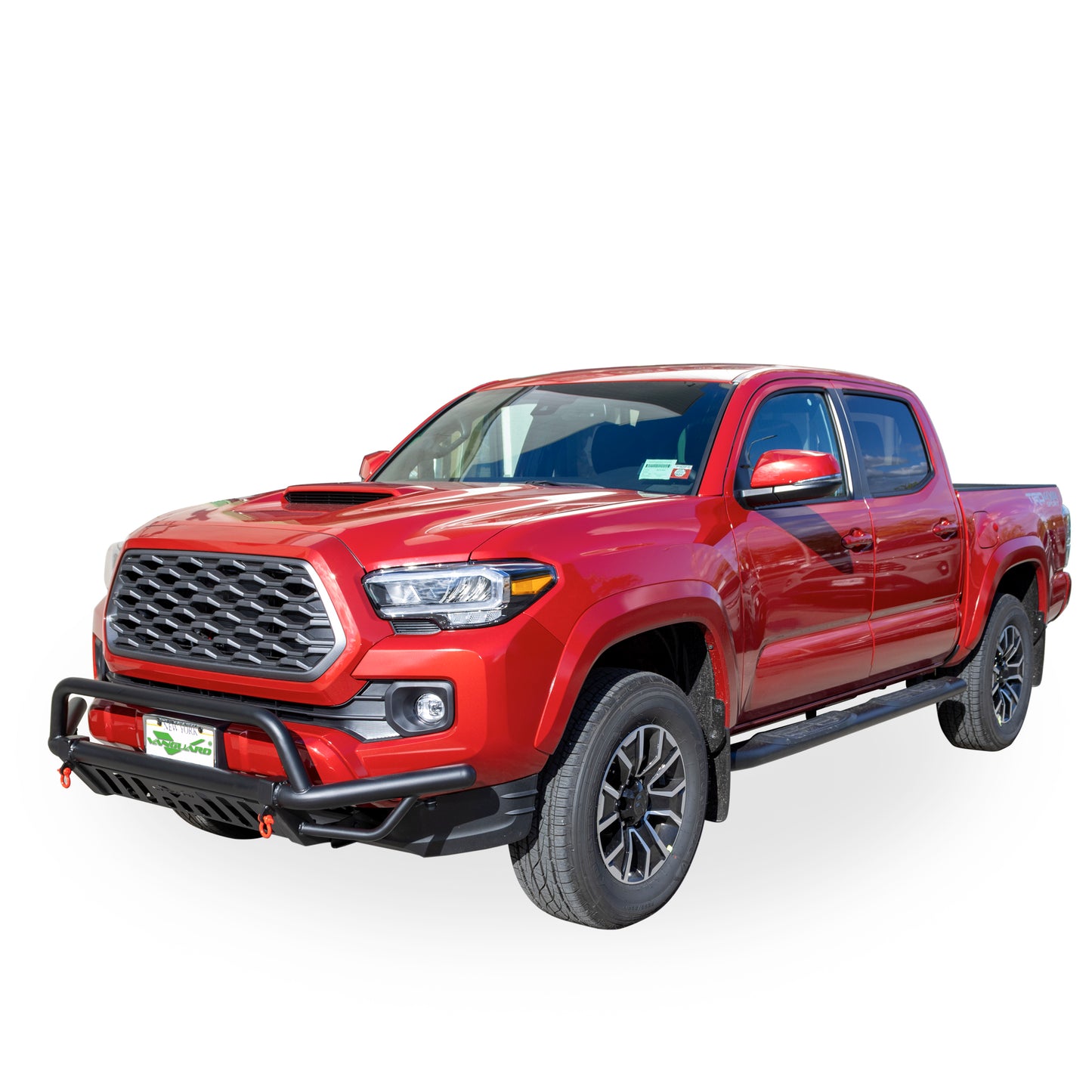 Vanguard Black Powdercoat Front Guards Front Runners Bumper Guard for 2005-2023 toyota tacoma nan