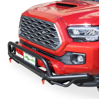 Vanguard Black Powdercoat Front Guards Front Runners Bumper Guard for 2005-2023 toyota tacoma nan