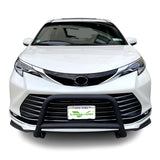 Vanguard Black Powdercoat Front Guards Bull Bars Bumper Guard for 2021-2025 toyota sienna