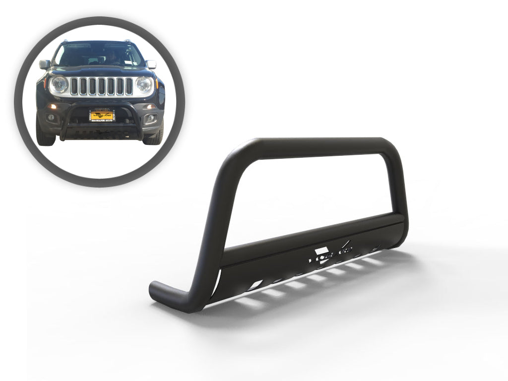 Vanguard Black Powdercoat Front Guards Bull Bars Bumper Guard for 2015-2023 jeep renegade nan