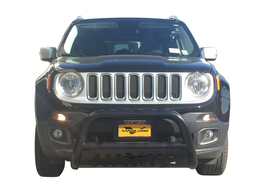 Vanguard Black Powdercoat Front Guards Bull Bars Bumper Guard for 2015-2023 jeep renegade nan