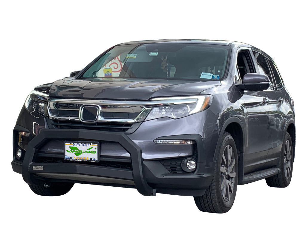 Vanguard Black Powdercoat Front Guards Bull Bars Bumper Guard for 2016-2022 honda pilot nan