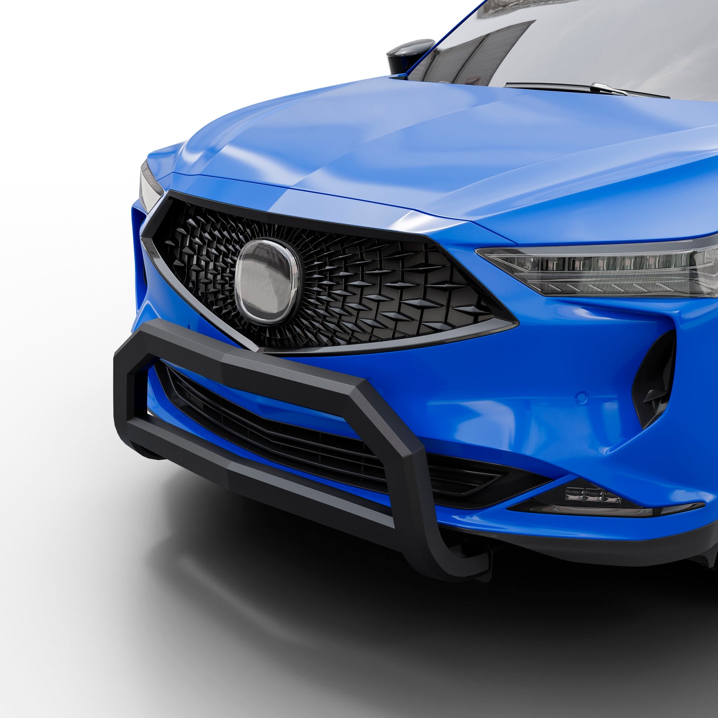 Vanguard Black Powdercoat Front Guards Bull Bars Bumper Guard for 2022-2024 acura rdx
