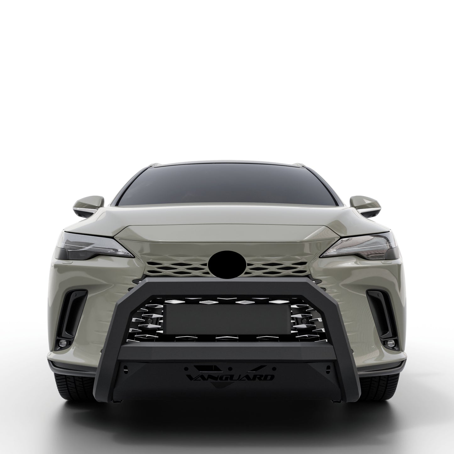 Vanguard Black Powdercoat Front Guards Bull Bars Bumper Guard for 2023-2025 lexus rx350h