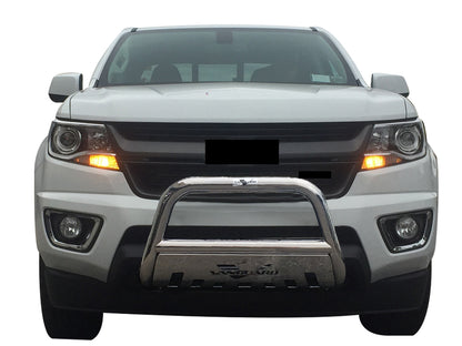Vanguard Stainless Steel Front Guards Bull Bars Bumper Guard for 2015-2024 chevrolet colorado nan