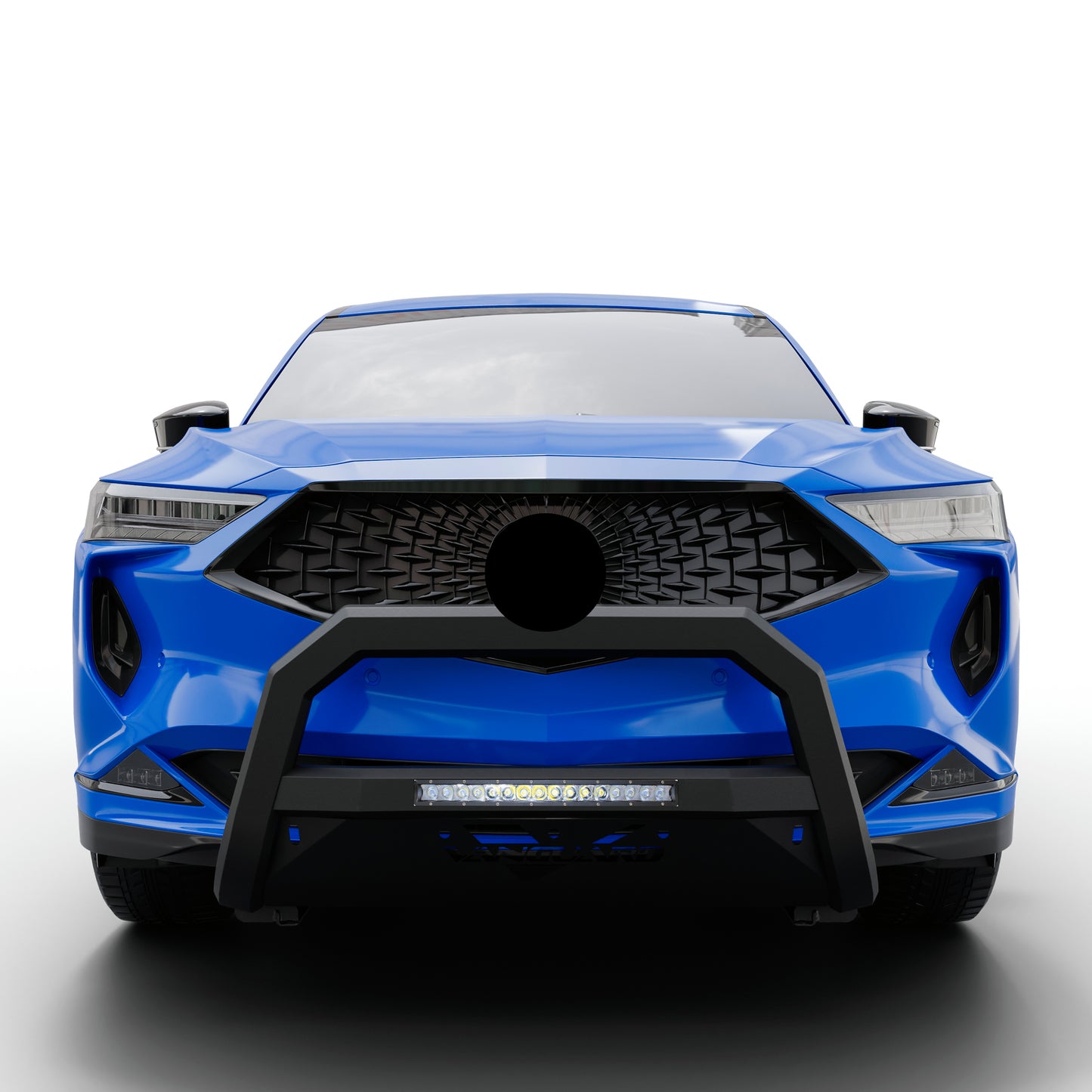 Vanguard Black Powdercoat Front Guards Bull Bars Bumper Guard for 2014-2020 acura mdx nan