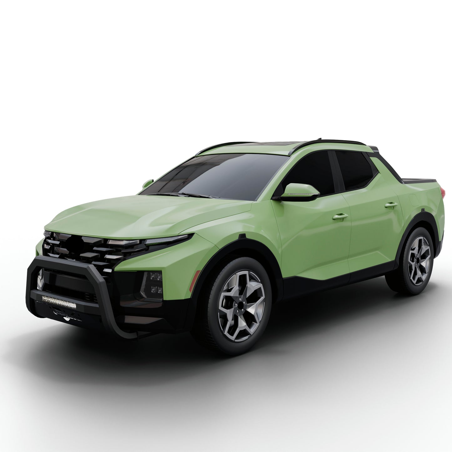 Vanguard Black Powdercoat Front Guards Bull Bars Bumper Guard for 2022-2024 hyundai santa cruz