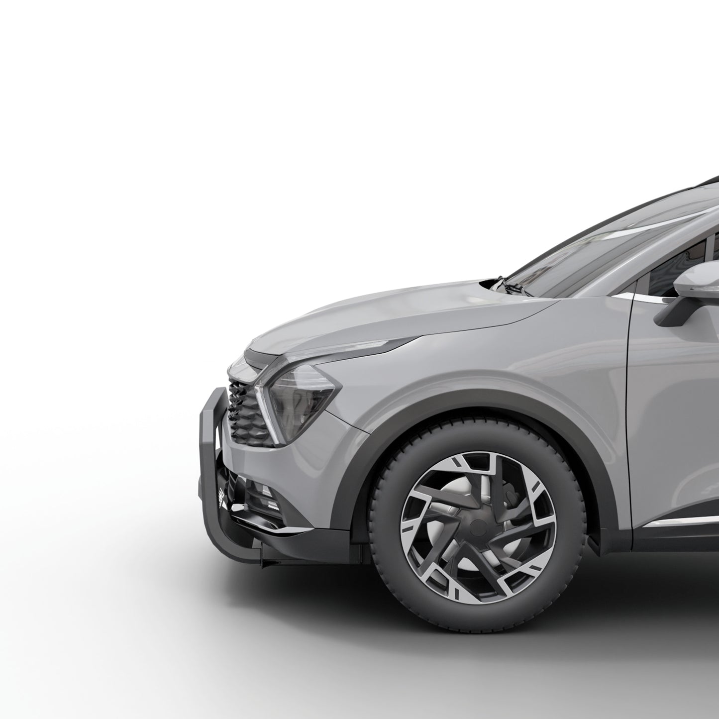 Vanguard Black Powdercoat Front Guards Bull Bars Bumper Guard for 2023-2025 kia sportage