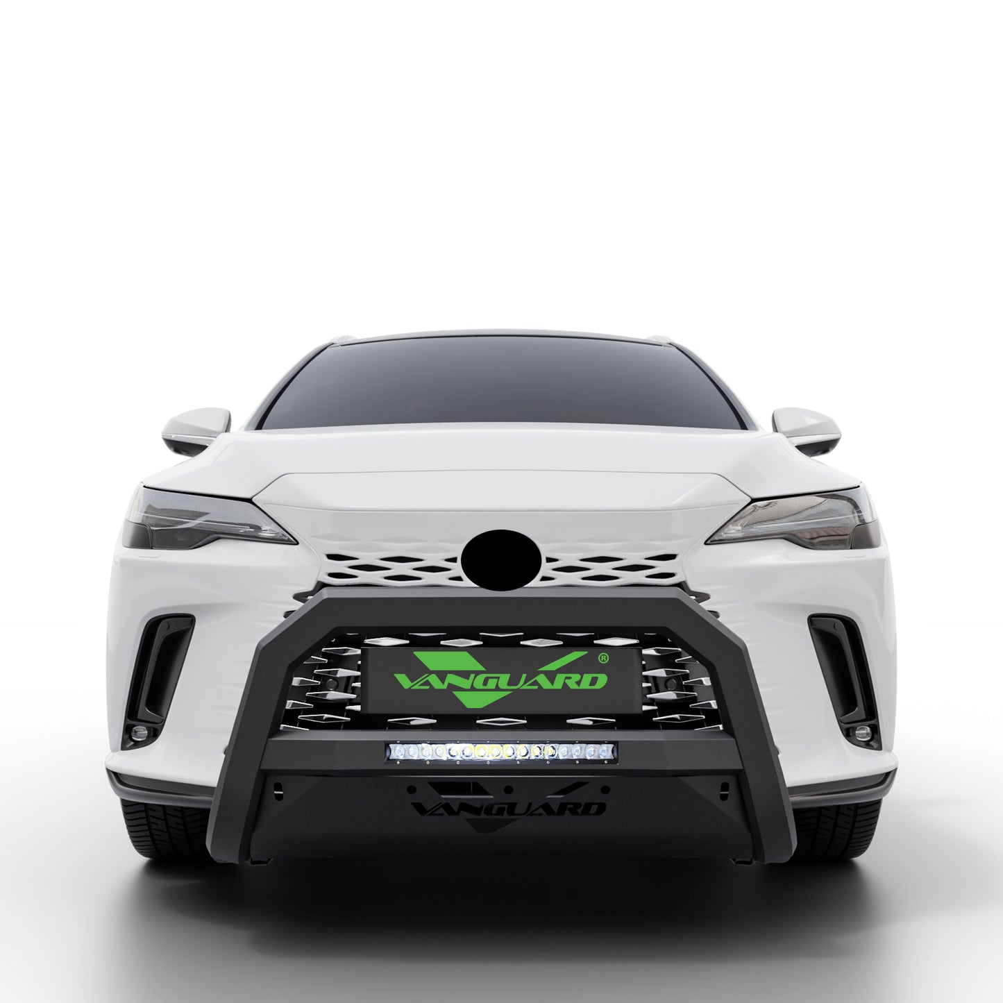 Vanguard Black Powdercoat Front Guards Bull Bars Bumper Guard for 2024-2025 lexus rx450h+