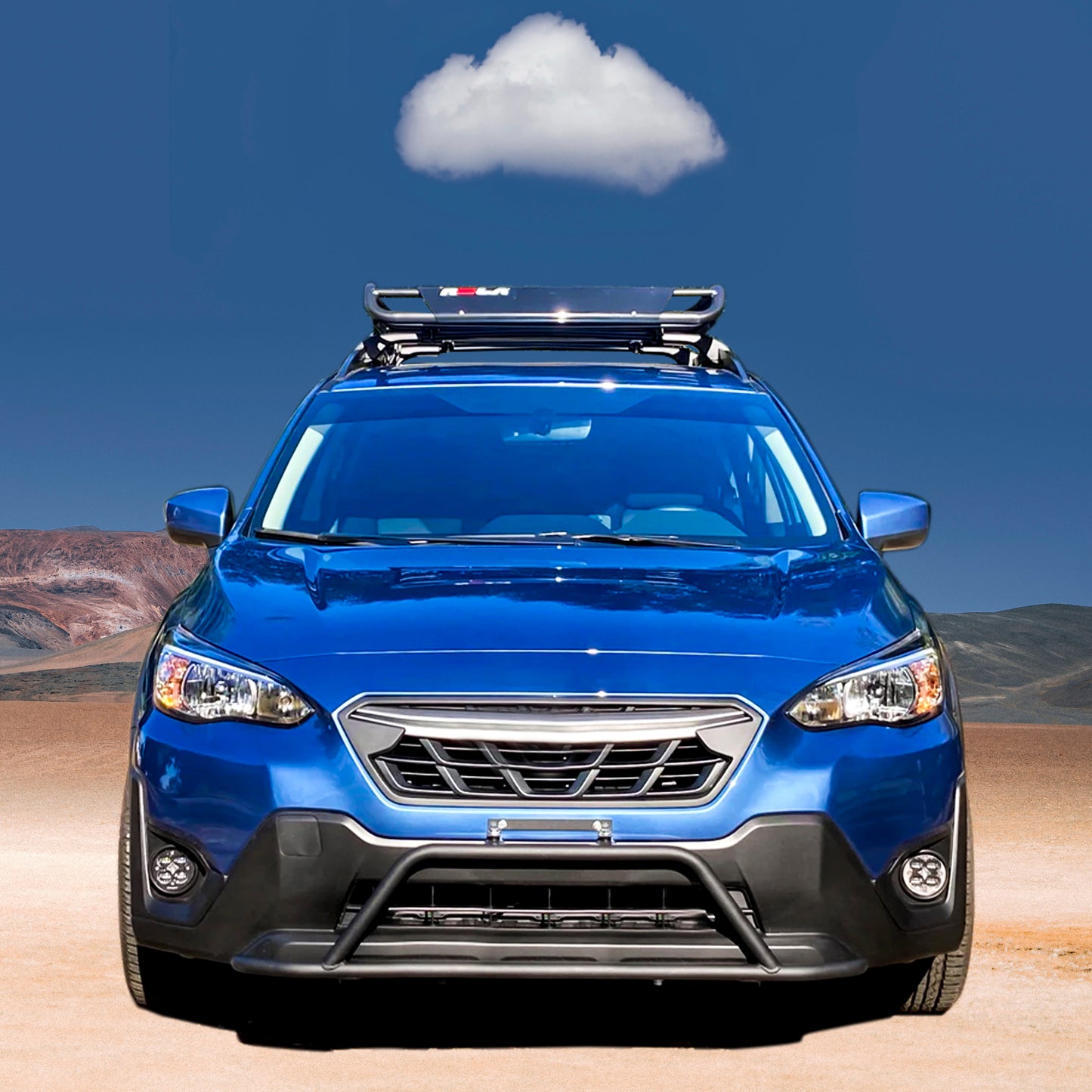 Vanguard Black Powdercoat Front Guards Bull Bars Bumper Guard for 2018-2024 subaru crosstrek nan