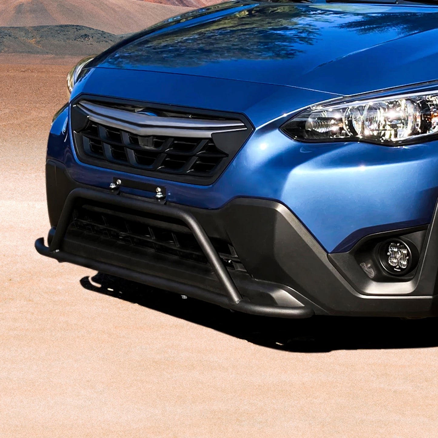 Vanguard Black Powdercoat Front Guards Bull Bars Bumper Guard for 2018-2024 subaru crosstrek nan
