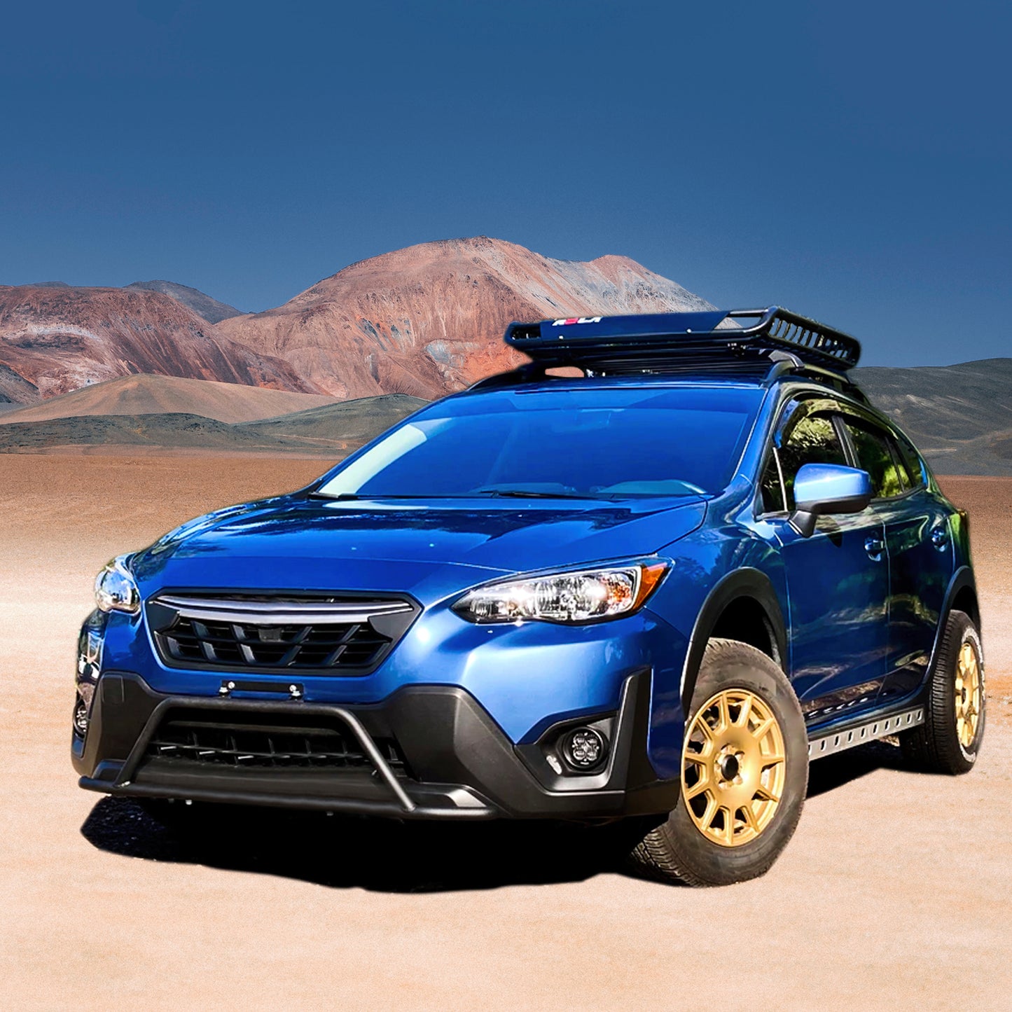 Vanguard Black Powdercoat Front Guards Bull Bars Bumper Guard for 2018-2024 subaru crosstrek nan