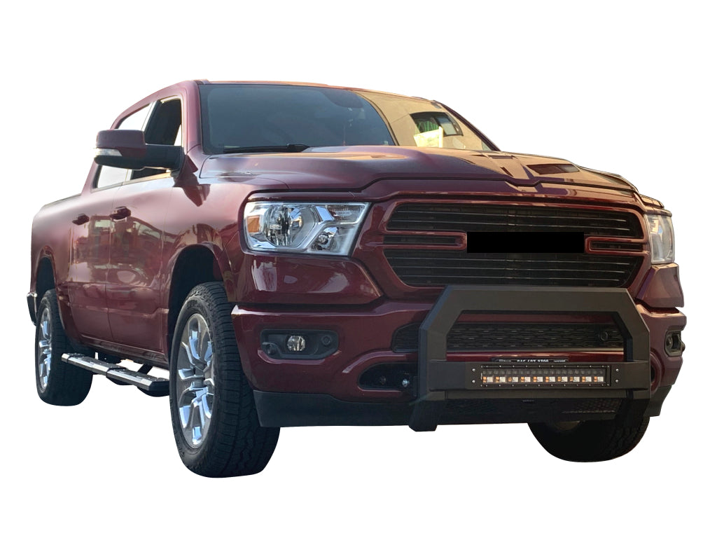Vanguard Black Powdercoat Front Guards Bull Bars Bumper Guard for 2011-2018 ram 1500
