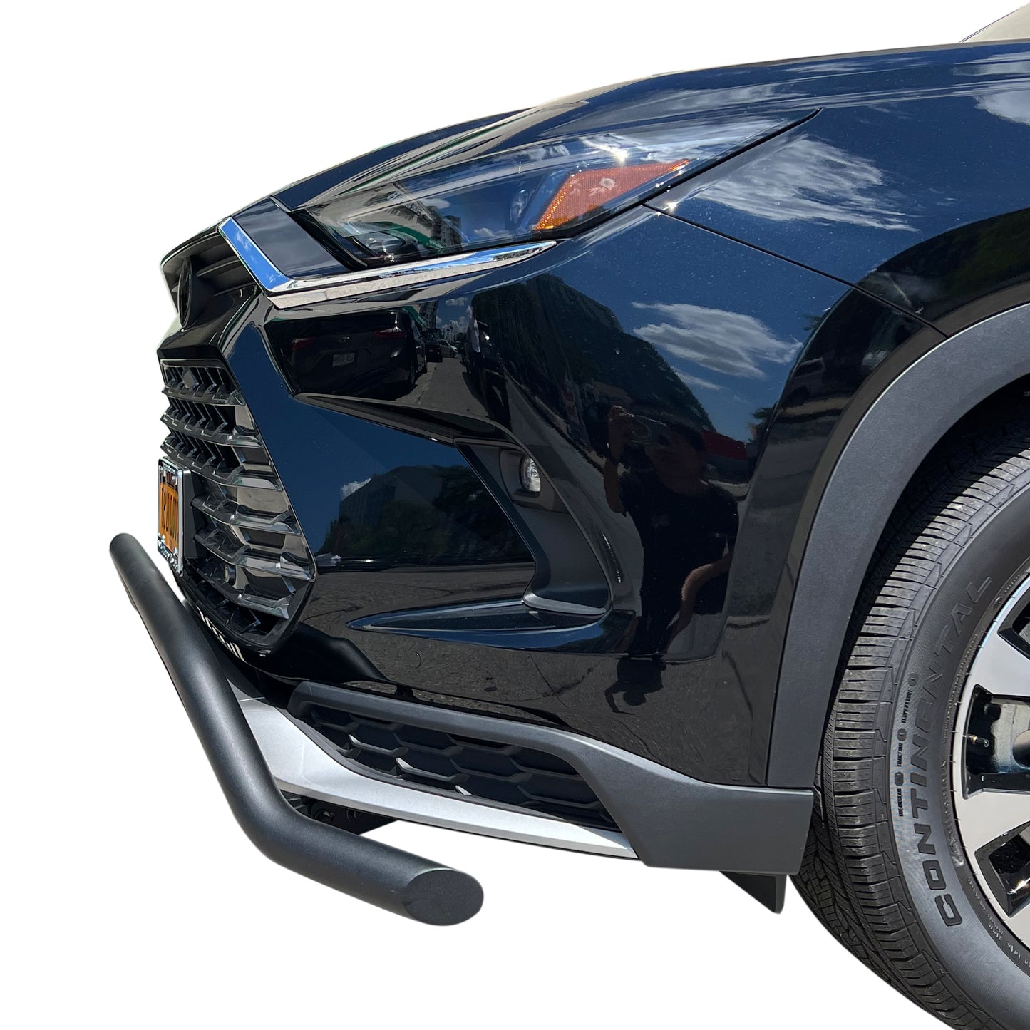 Vanguard Black Powdercoat Front Guards Front Runners Bumper Guard for 2024-2024 toyota grand highlander