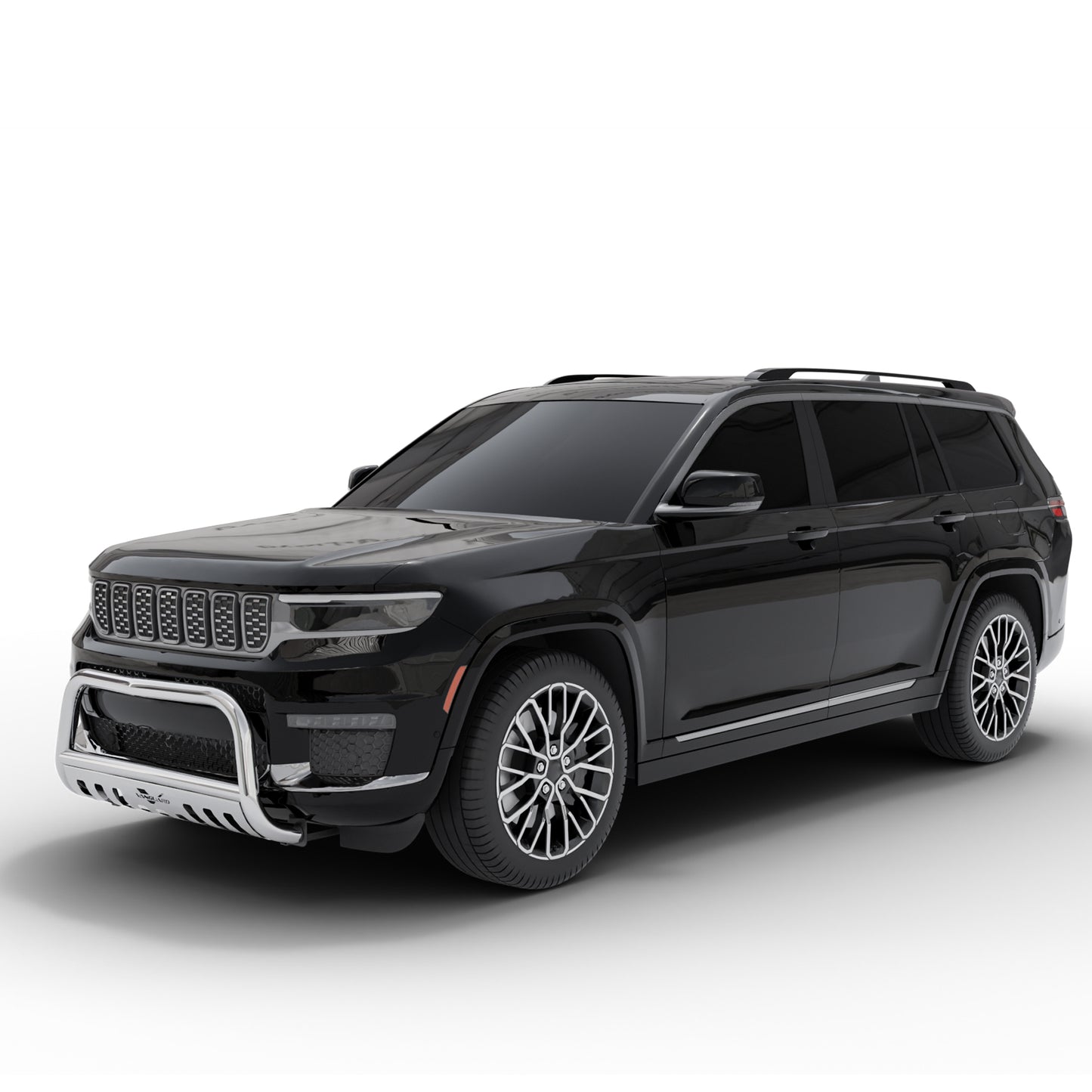 Vanguard Stainless Steel Front Guards Bull Bars Bumper Guard for 2022-2024 jeep grand cherokee