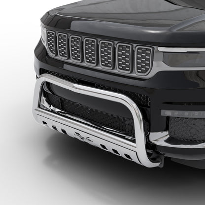 Vanguard Stainless Steel Front Guards Bull Bars Bumper Guard for 2022-2024 jeep grand cherokee