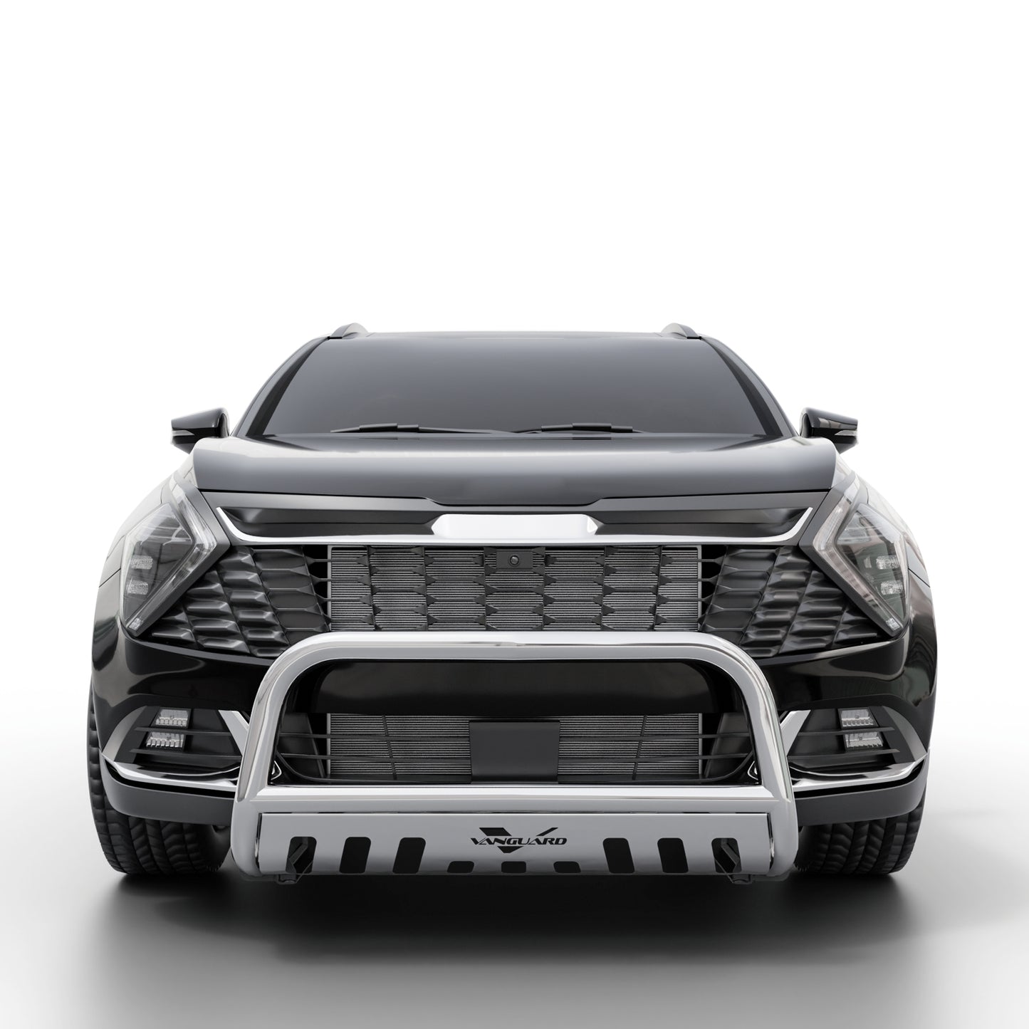 Vanguard Stainless Steel Front Guards Bull Bars Bumper Guard for 2017-2024 nissan armada