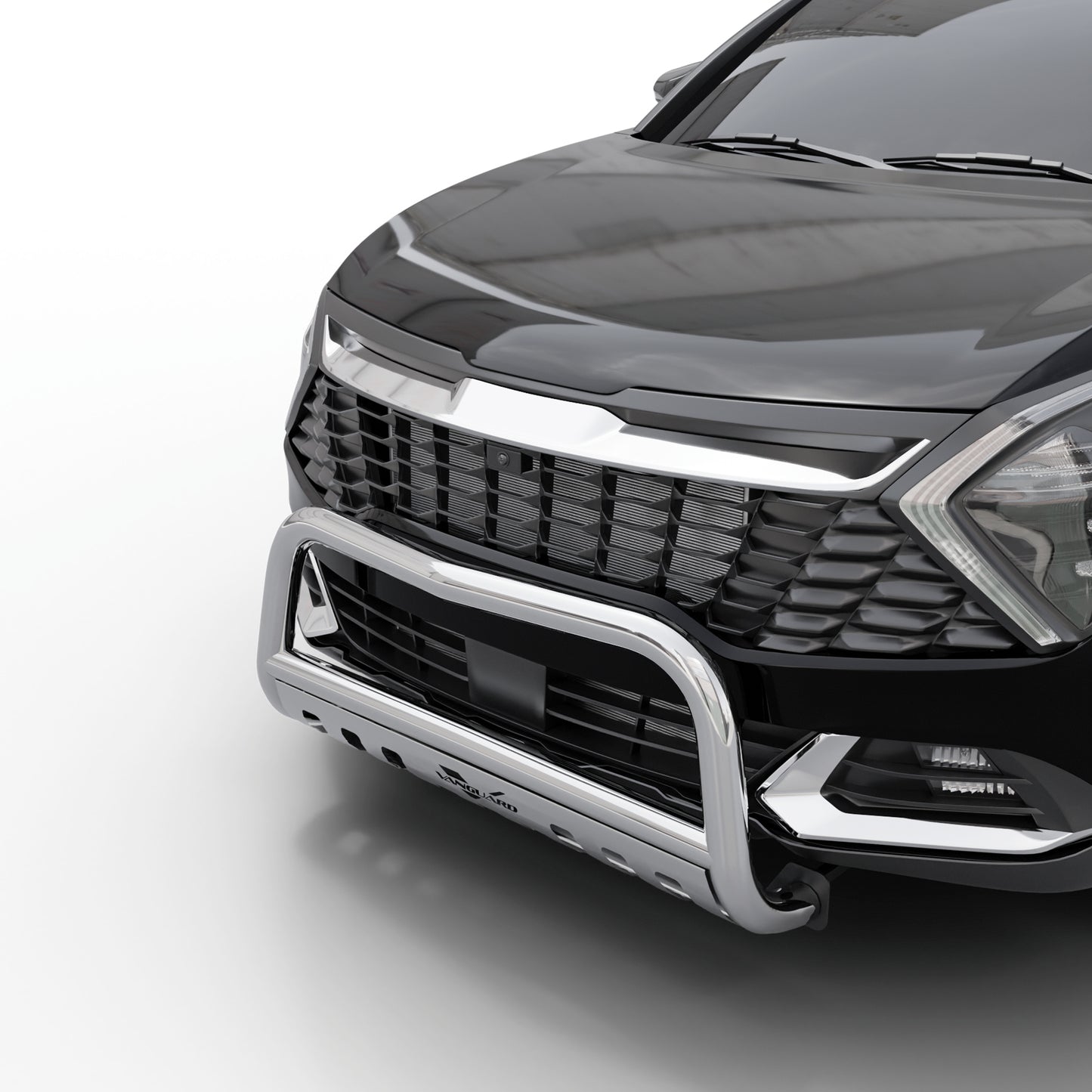 Vanguard Stainless Steel Front Guards Bull Bars Bumper Guard for 2014-2024 infiniti qx80