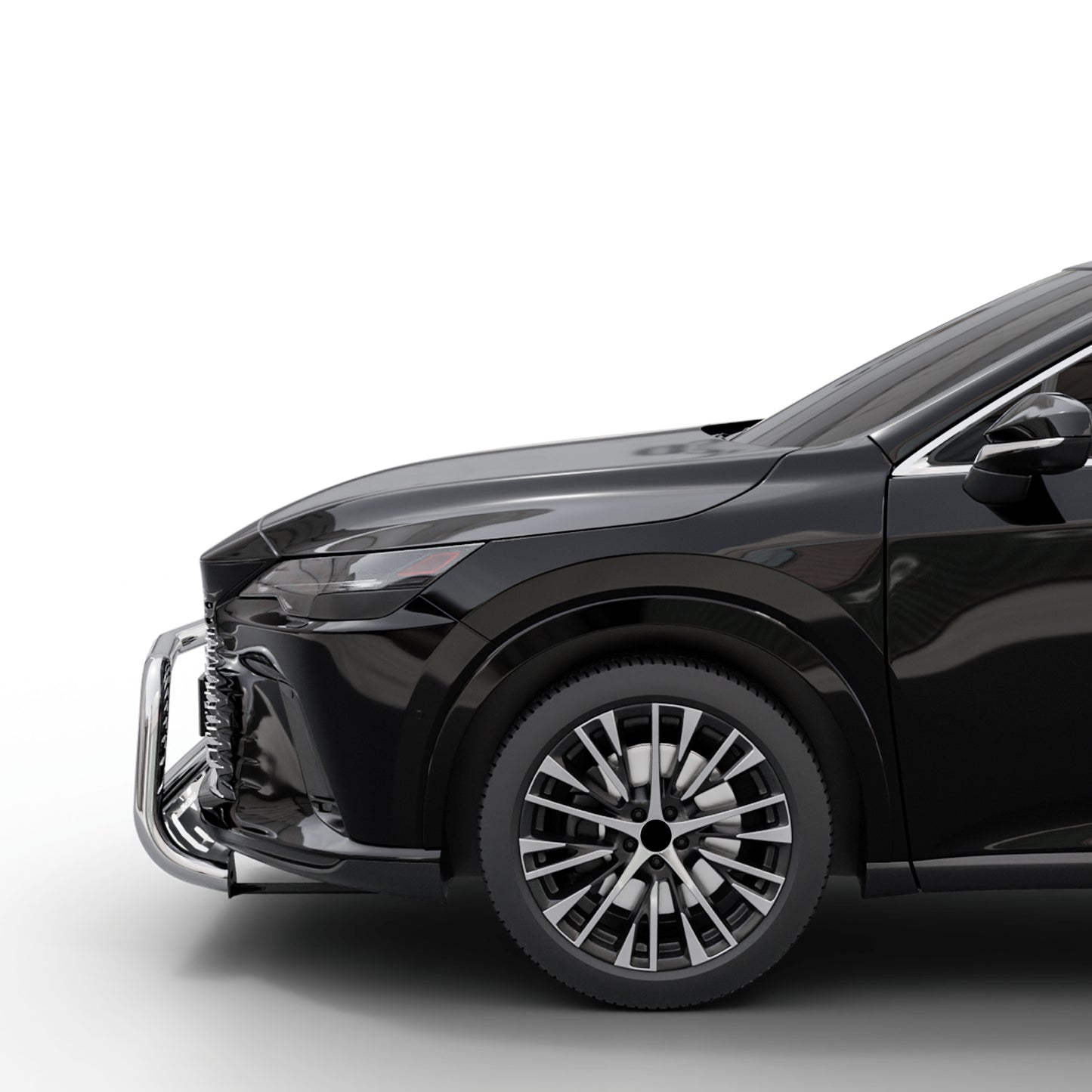 Vanguard Stainless Steel Front Guards Bull Bars Bumper Guard for 2023-2025 lexus rx350h