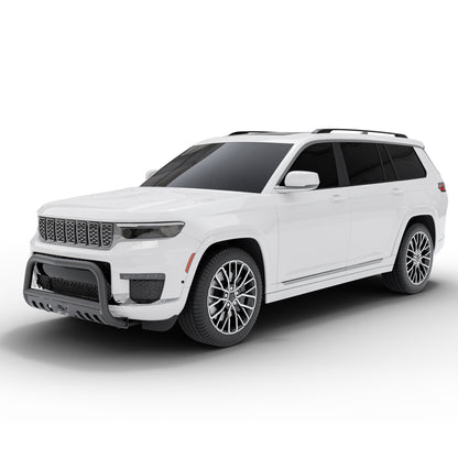 Vanguard Black Powdercoat Front Guards Bull Bars Bumper Guard for 2021-2024 jeep grand cherokee l