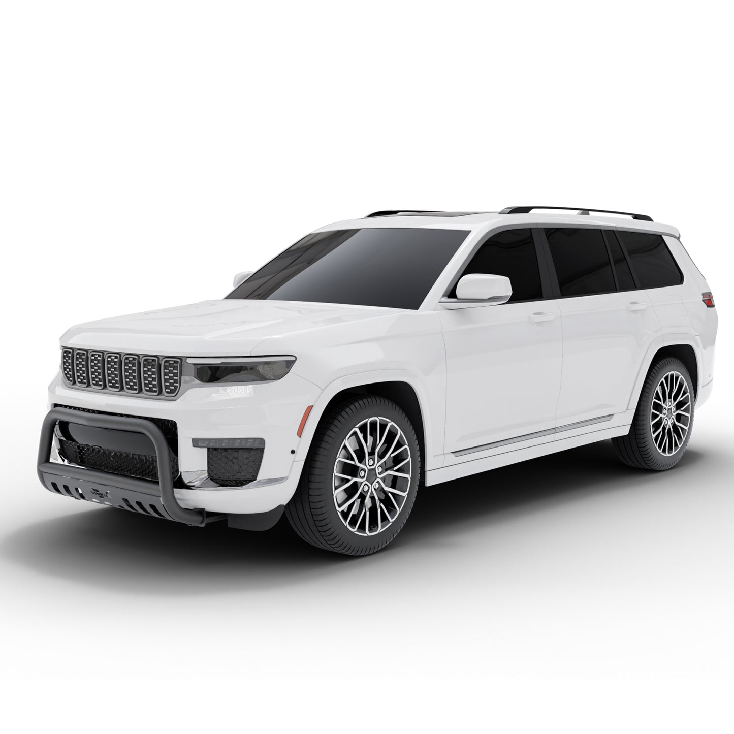 Vanguard Black Powdercoat Front Guards Bull Bars Bumper Guard for 2022-2024 jeep grand cherokee