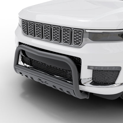 Vanguard Black Powdercoat Front Guards Bull Bars Bumper Guard for 2021-2024 jeep grand cherokee l