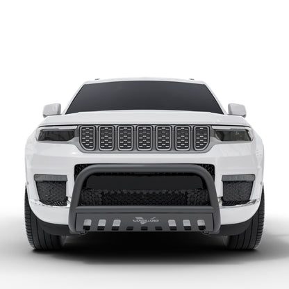 Vanguard Black Powdercoat Front Guards Bull Bars Bumper Guard for 2021-2024 jeep grand cherokee l