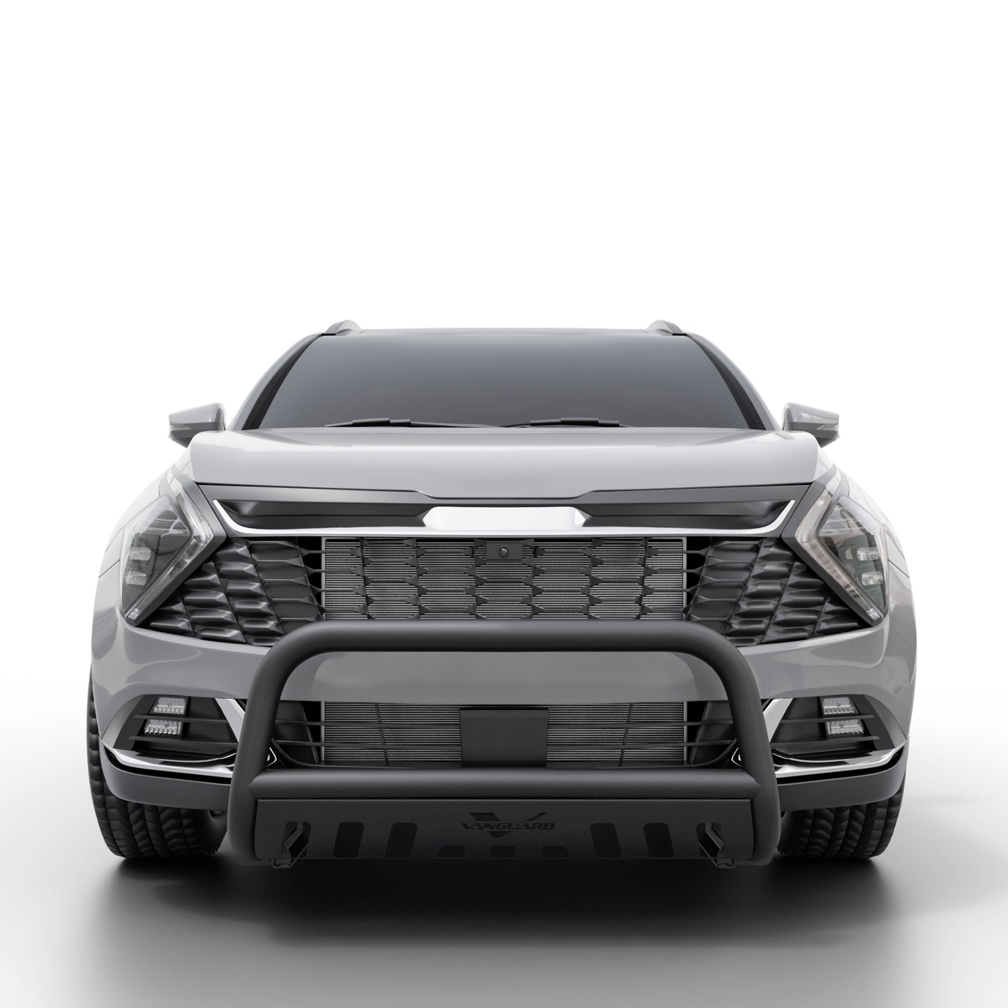Vanguard Black Powdercoat Front Guards Bull Bars Bumper Guard for 2017-2024 nissan armada