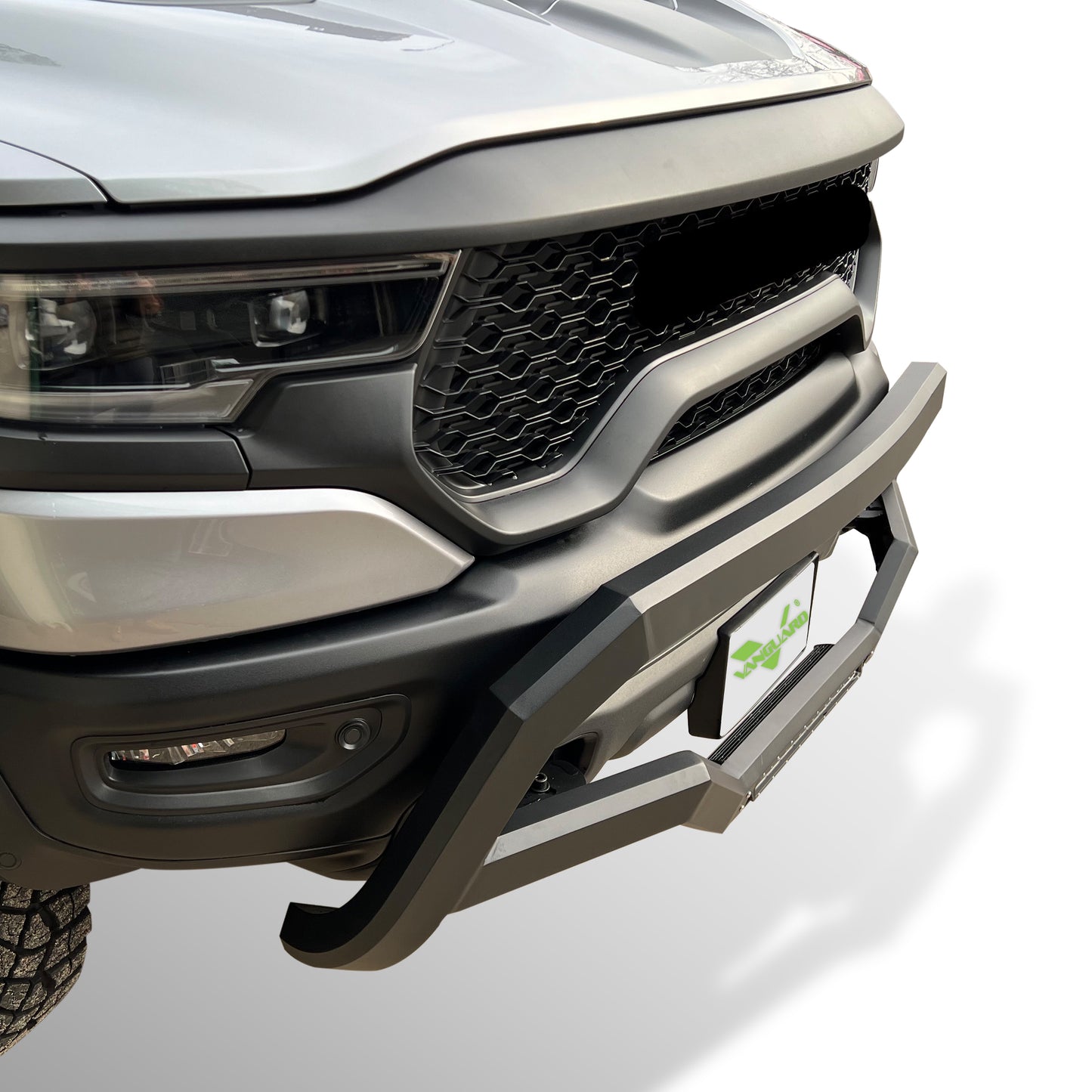 Vanguard Black Powdercoat Front Guards Bull Bars Bumper Guard for 2019-2025 ram 1500