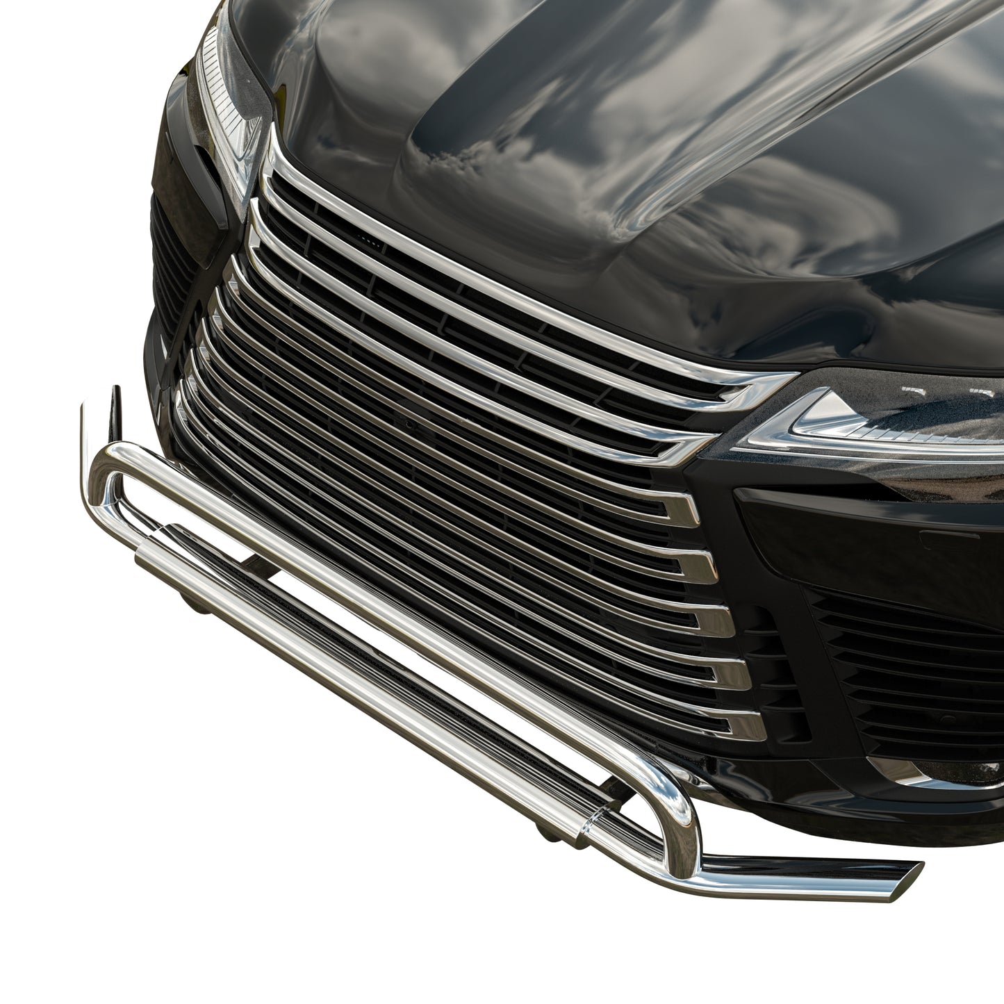 Vanguard Stainless Steel Front Guards Front Runners Bumper Guard for 2022-2024 lexus lx600
