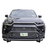 Vanguard Black Powdercoat Front Guards Front Bumper Bumper for 2024-2025 toyota grand highlander