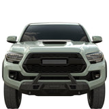 Vanguard Black Powdercoat Heavy Duty Bumpers And Grilles Front Bumpers Bumper for 2015-2023 toyota tacoma
