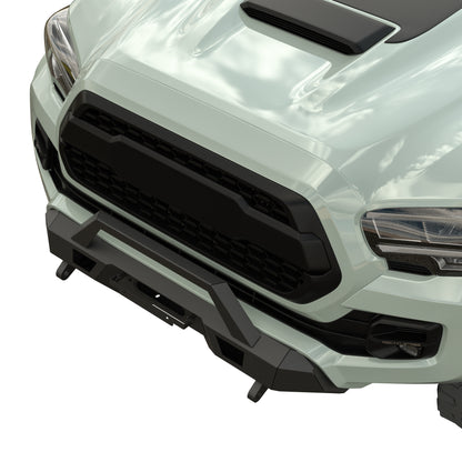 Vanguard Black Powdercoat Heavy Duty Bumpers And Grilles Front Bumpers Bumper for 2015-2023 toyota tacoma