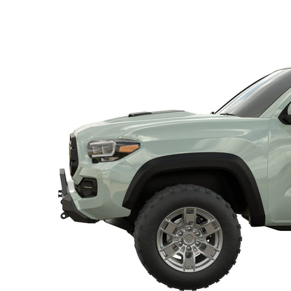 Vanguard Black Powdercoat Heavy Duty Bumpers And Grilles Front Bumpers Bumper for 2015-2023 toyota tacoma