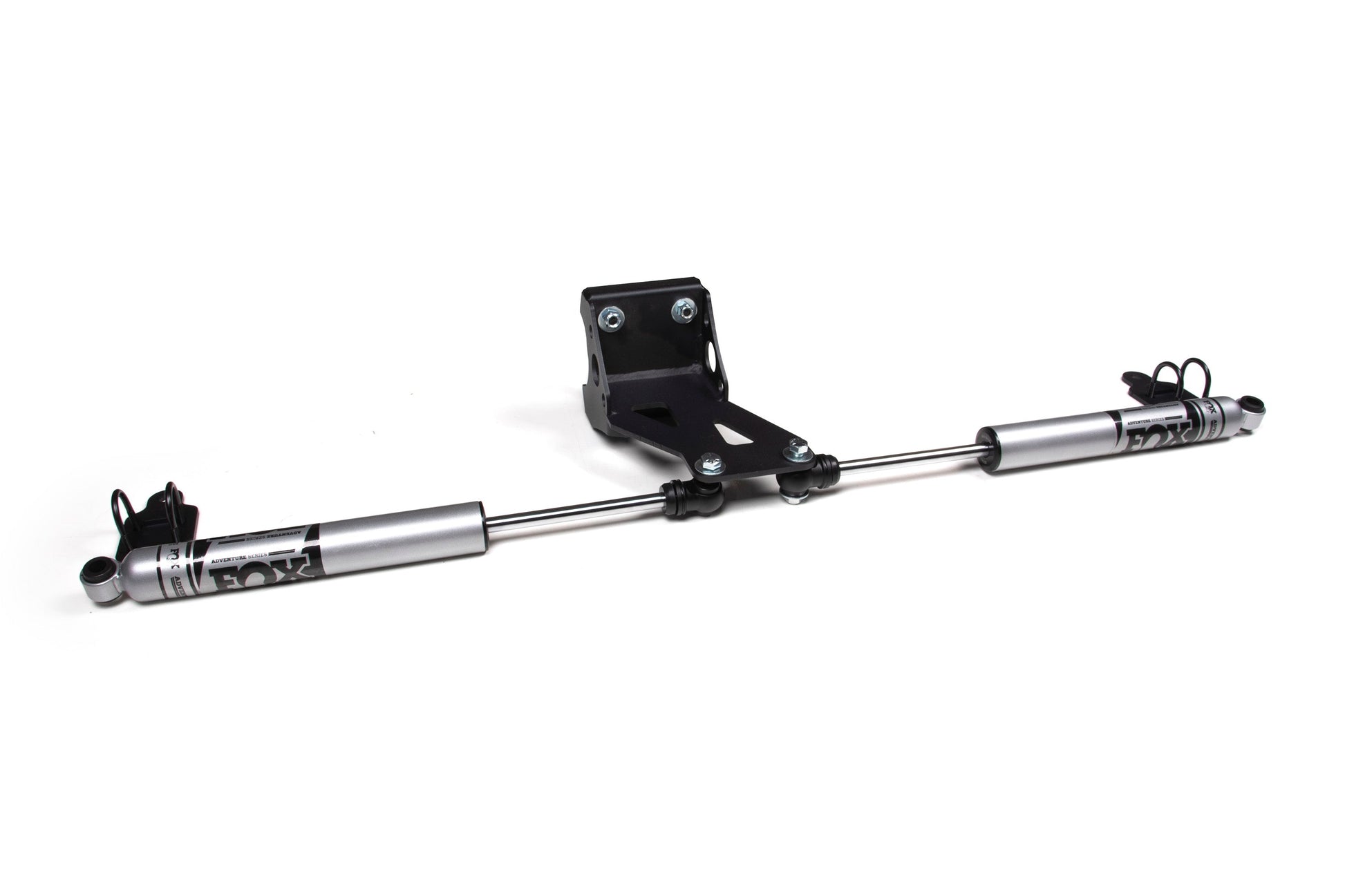Dual Steering Stabilizer Kit W/ Fox Adventure Series Shocks | Fits 3-9 Inch Lift | Ford F250/F350 Super Duty (05-24) 4WD