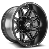 XF OFFROAD XF-204 Matte Black 17x9 8x170/8x165.1 Wheels | Offset: 0 | Backspace: nan | Bore: 125.2