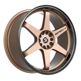 SPEC-1 RACING SPT-33MZBL Matte Bronze Black Lip 17x8 5x114.3/5x120 Wheels | Offset: 38 | Backspace: 6 | Bore: 73.1