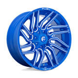 Fuel D774 ANODIZED BLUE MILLED 22x10 8x180 Wheels | Offset: -18 | Backspace: 4.79 | Bore: 124.2