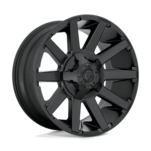 Fuel D437 SATIN BLACK 20x9 8x170 Wheels | Offset: 1 | Backspace: 5.04 | Bore: 125.1