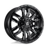 Fuel D595 GLOSS BLACK MILLED 18x9 6x135/6x139.7 Wheels | Offset: -12 | Backspace: 4.53 | Bore: 106.1