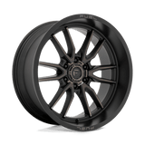 Fuel D762 MATTE BLACK DOUBLE DARK TINT 22x10 6x139.7 Wheels | Offset: -18 | Backspace: 4.79 | Bore: 106.1