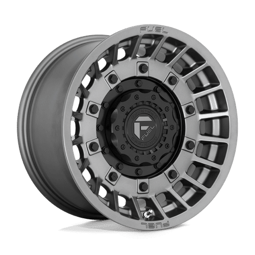 Fuel D726 MATTE ANTHRACITE AND BLACK 17x9 5x114.3/5x127 Wheels | Offset: -12 | Backspace: 4.53 | Bore: 78.1