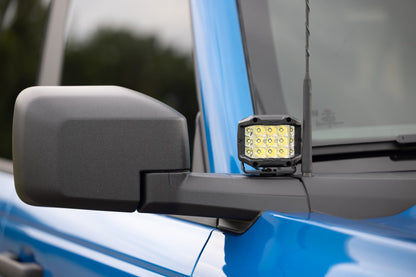 LED Light Kit | Ditch Mount | 2" Spectrum Pair | Spot Pattern | Ford Bronco (21-23)