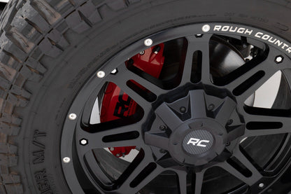 Caliper Covers | Rear | Red | Non-Sport | Jeep Gladiator JT (20-24)/Wrangler JL (18-24)