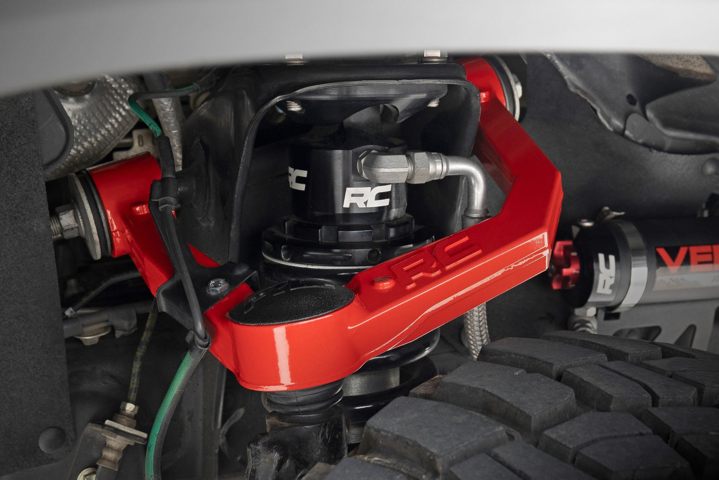 Red Forged Upper Control Arms | 3.5" Of Lift | Toyota 4Runner (10-23)/Tacoma (05-23)