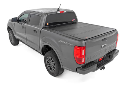 Hard Tri-Fold Flip Up Bed Cover | 6' Bed | Ford Ranger 2WD/4WD (19-23)