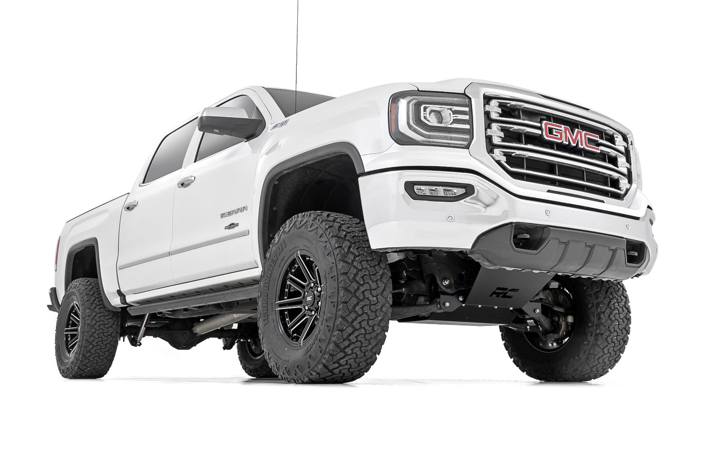 7 Inch Stamped Steel LCA Lift Kit | Forged UCA | Bracket | Vertex/V2 Shks | Chevy/GMC 1500 (16-18)