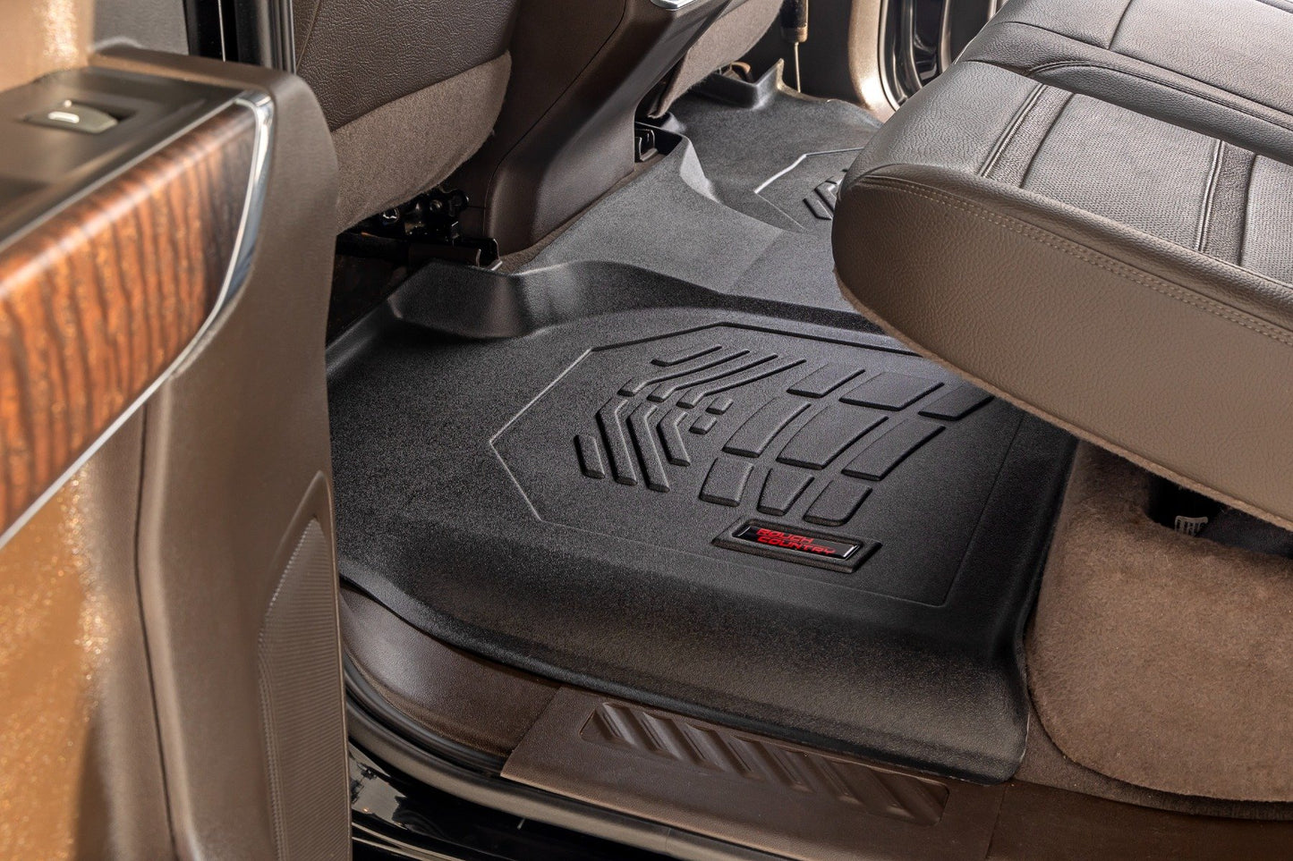 Sure-Fit Floor Mats | FR &amp; RR | FR Over Hump | Crew | Chevy/GMC 1500/2500HD/3500HD (19-25)