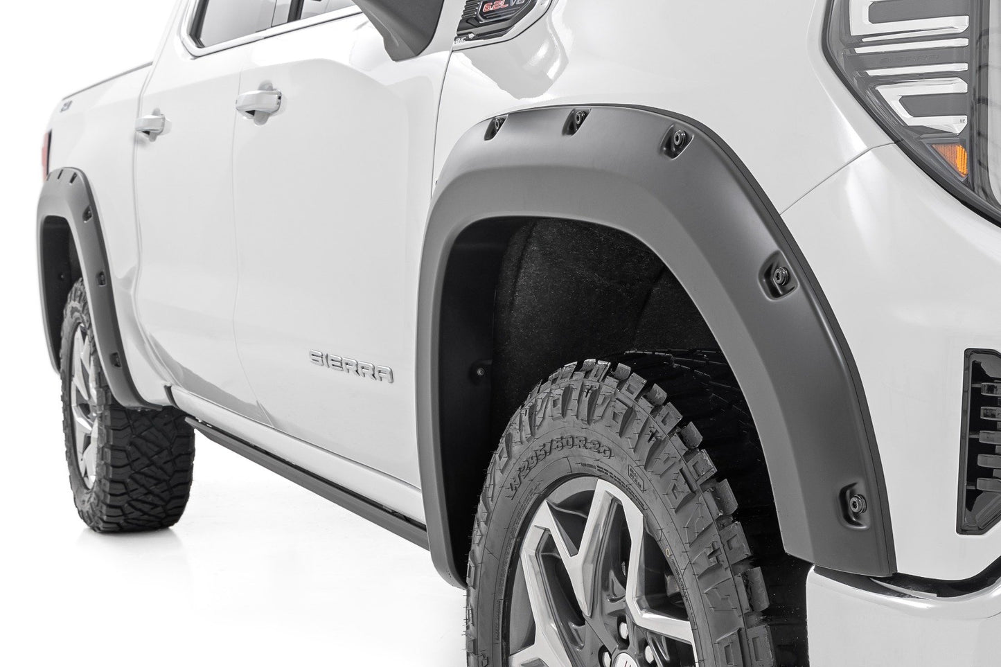 Pocket Fender Flares | GCI Carbon Black | GMC Sierra 1500 2WD/4WD (2019-2024)