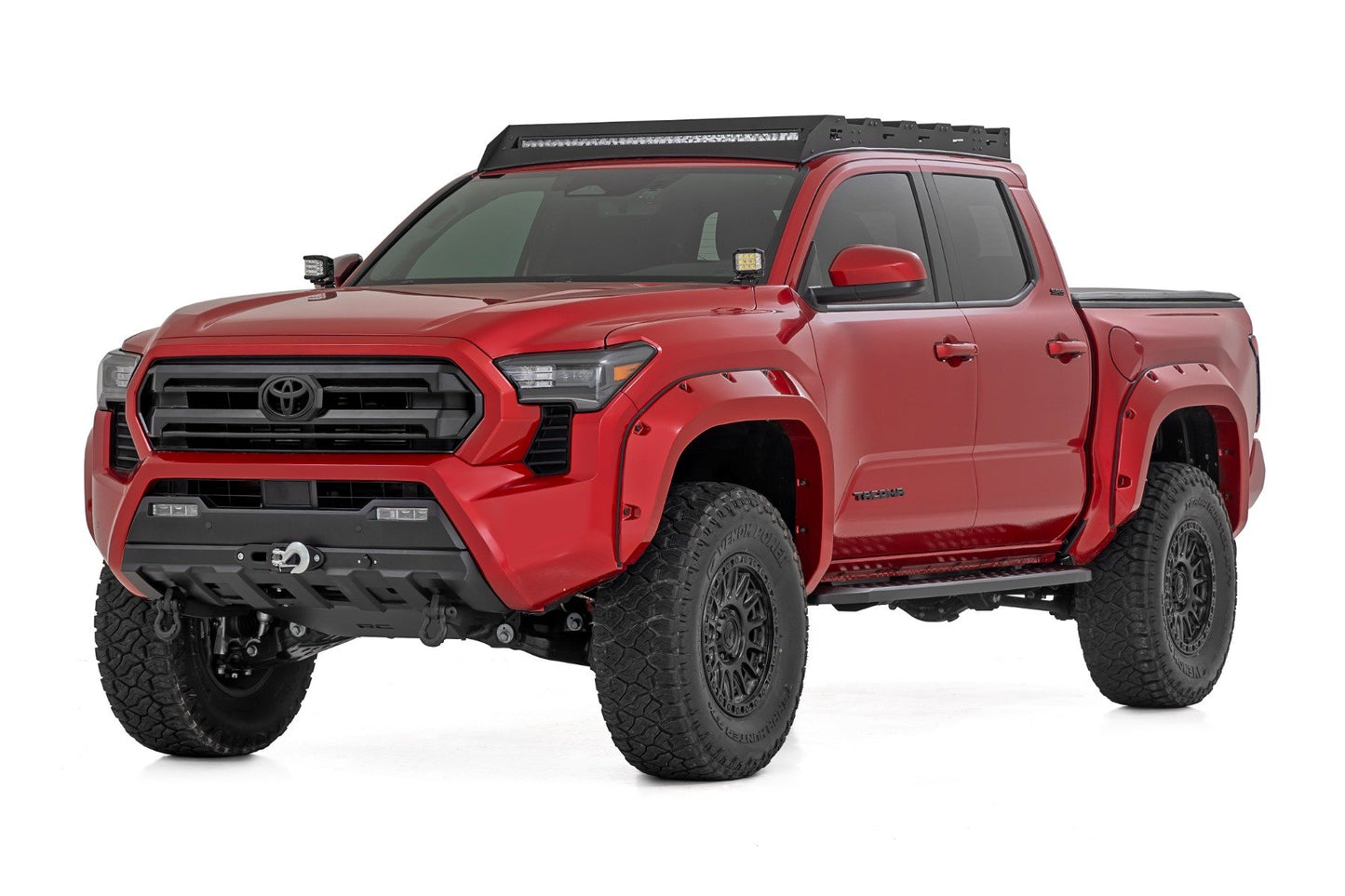 RPT2 Running Board | Crew Cab | Black | Toyota Tacoma 2WD/4WD (2024)